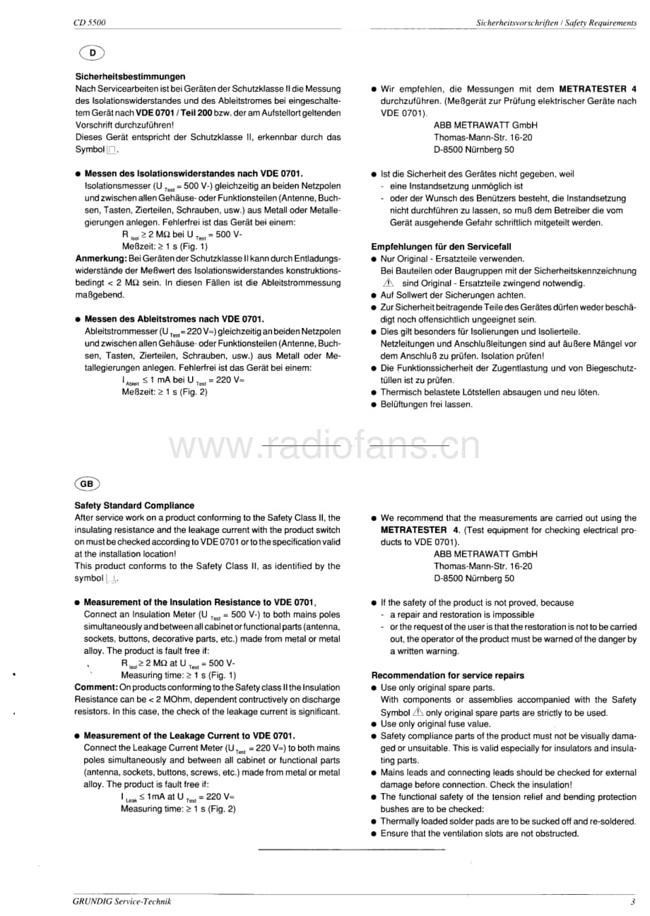 GrundigCD5500 维修电路图、原理图.pdf_第3页