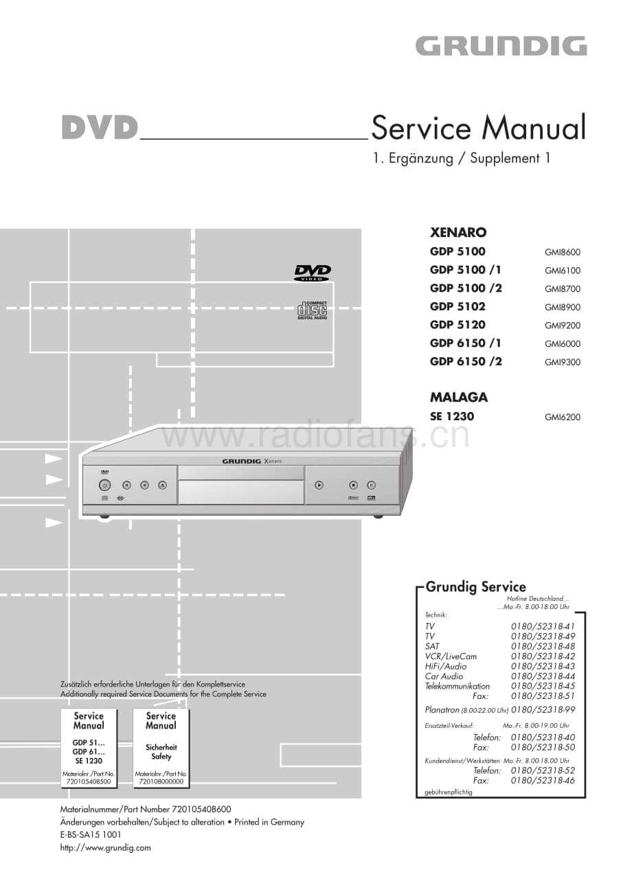 GrundigGDP51002 维修电路图、原理图.pdf_第1页