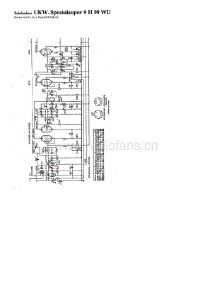 Telefunken9H99WU维修电路图、原理图.pdf