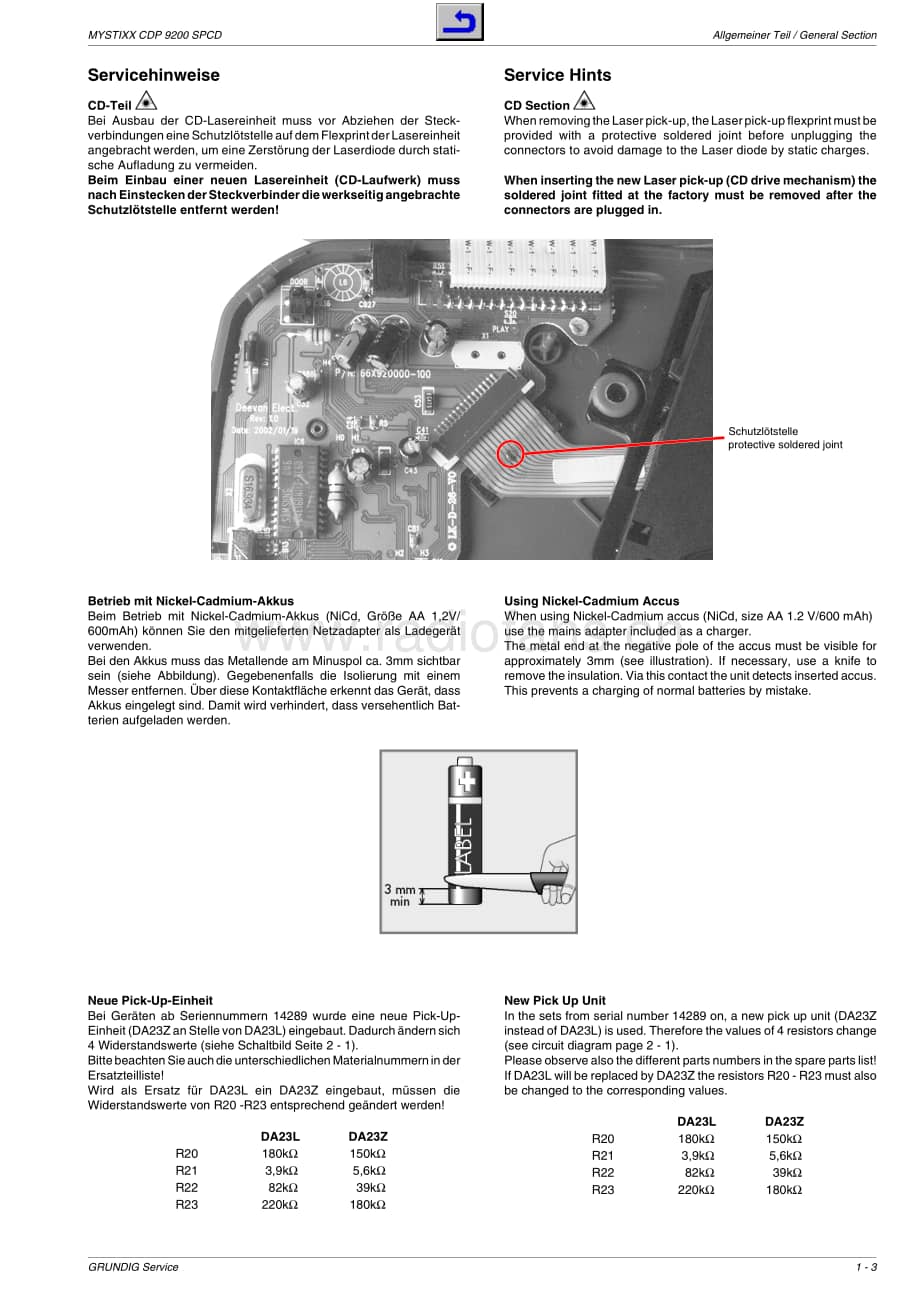 GrundigCDP9200SPCD 维修电路图、原理图.pdf_第3页