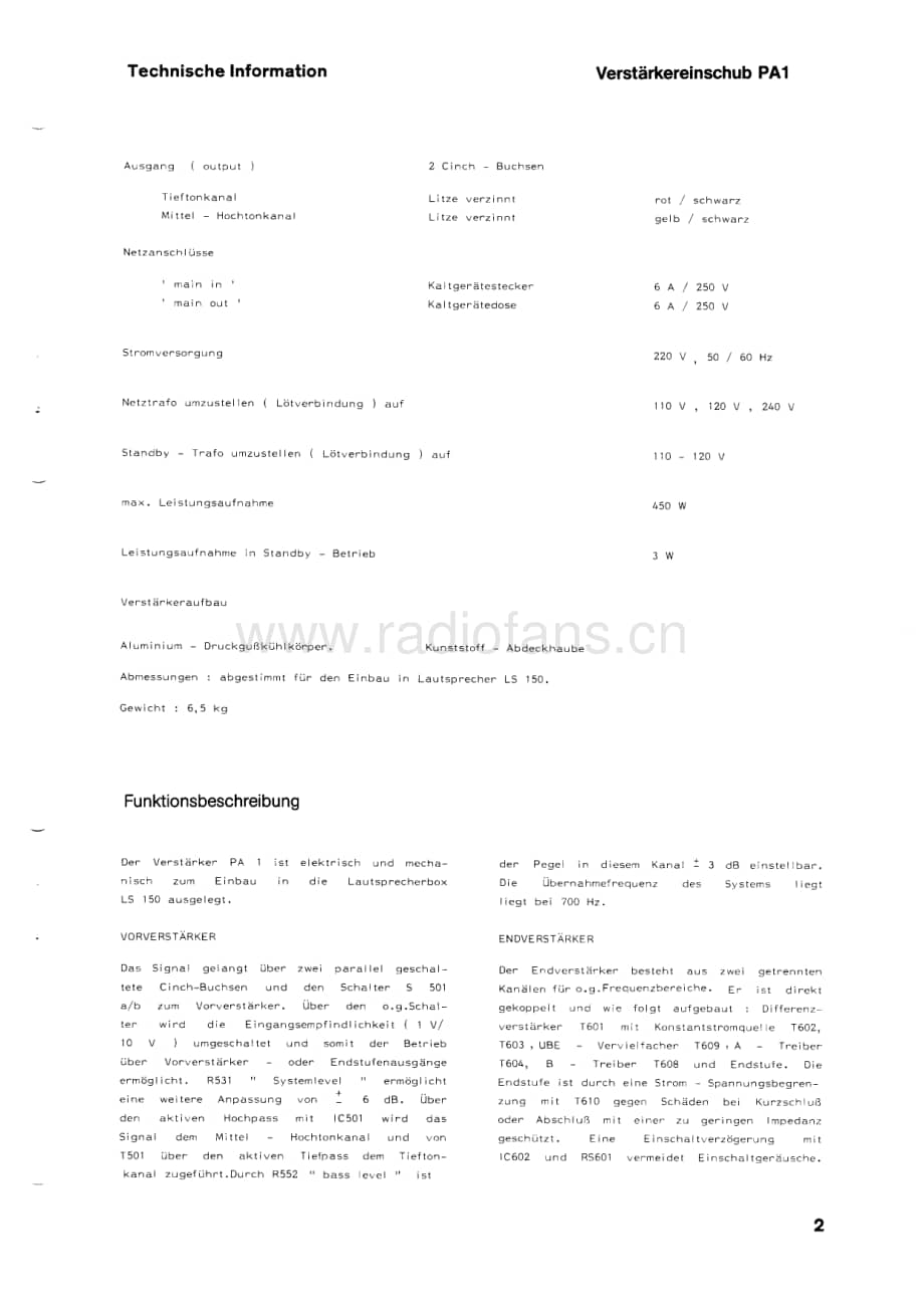 BraunPA1ServiceManual电路原理图.pdf_第3页