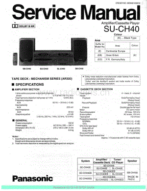 Panasonic_SACH40_sch 电路图 维修原理图.pdf