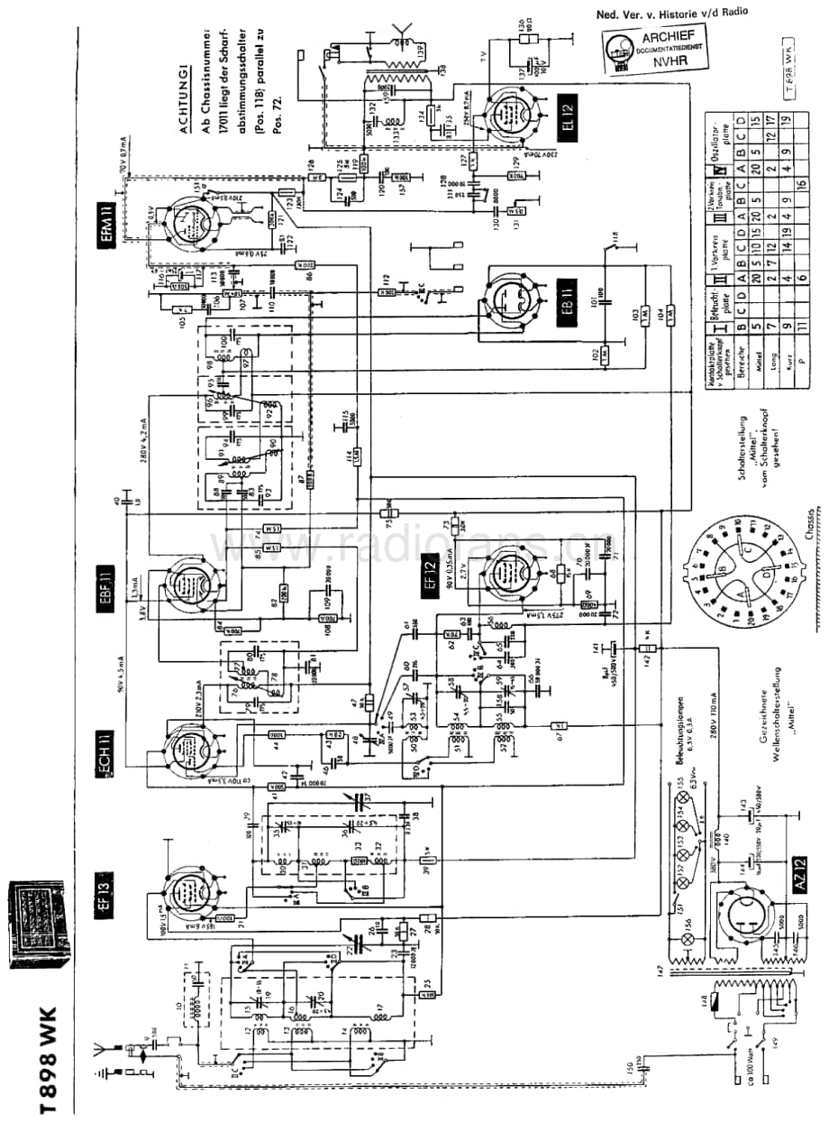 Telefunken_898WK 维修电路图 原理图.pdf_第1页