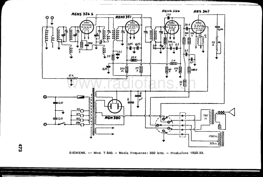 Telefunken540维修电路图、原理图.pdf_第1页