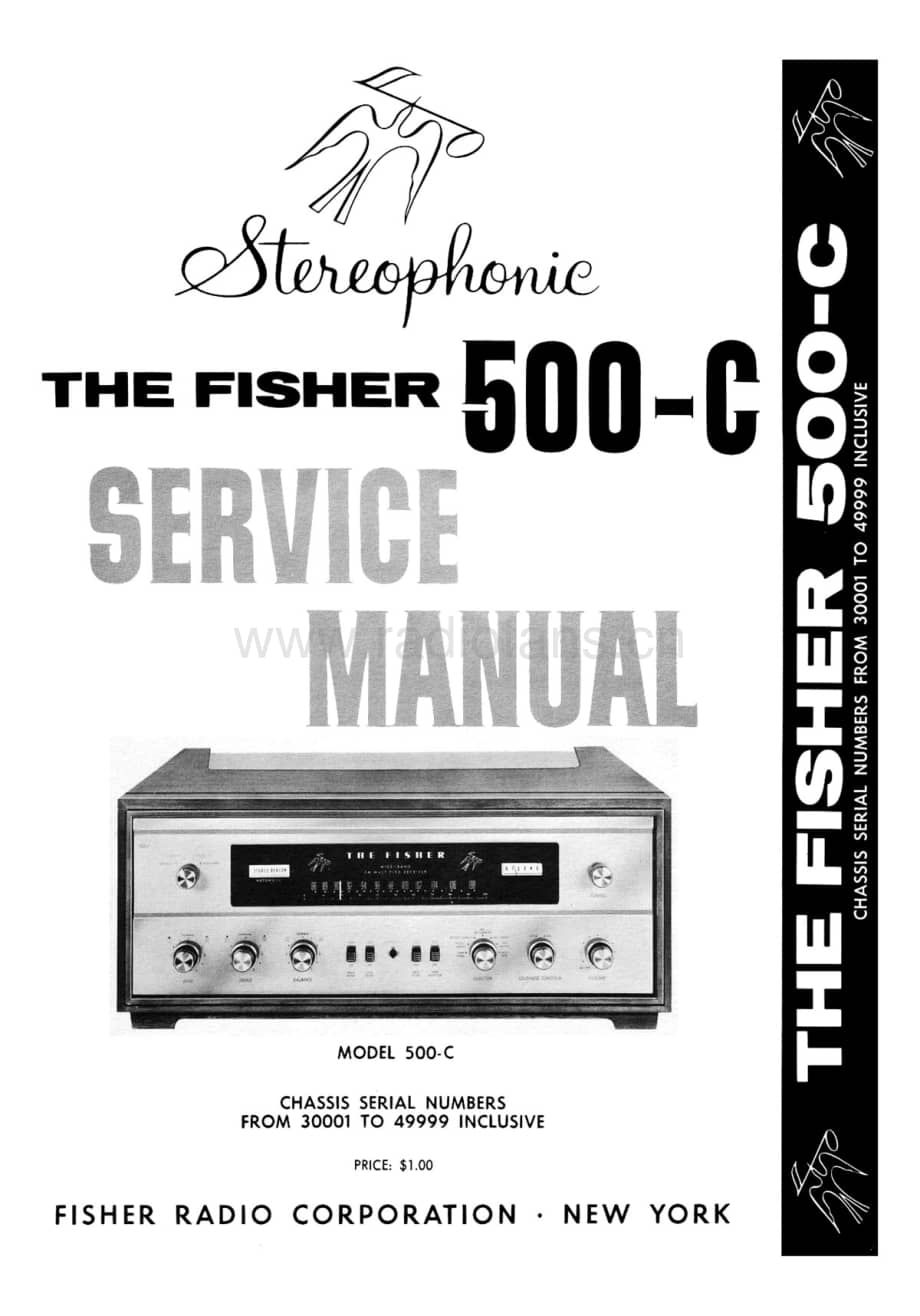 Fisher500CServiceManual 电路原理图.pdf_第1页