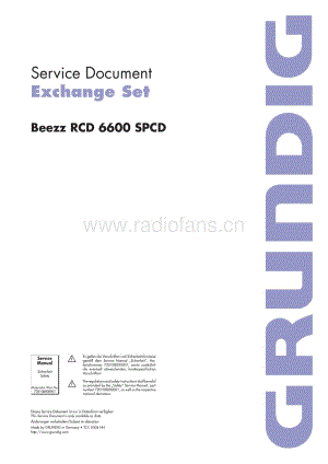 GrundigRCD6600 维修电路图、原理图.pdf