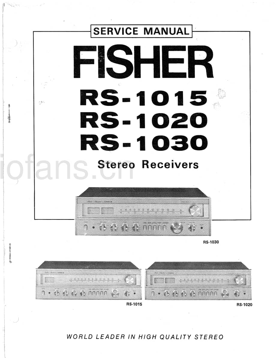 FisherRS1020ServiceManual 电路原理图.pdf_第1页