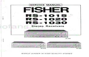 FisherRS1020ServiceManual 电路原理图.pdf