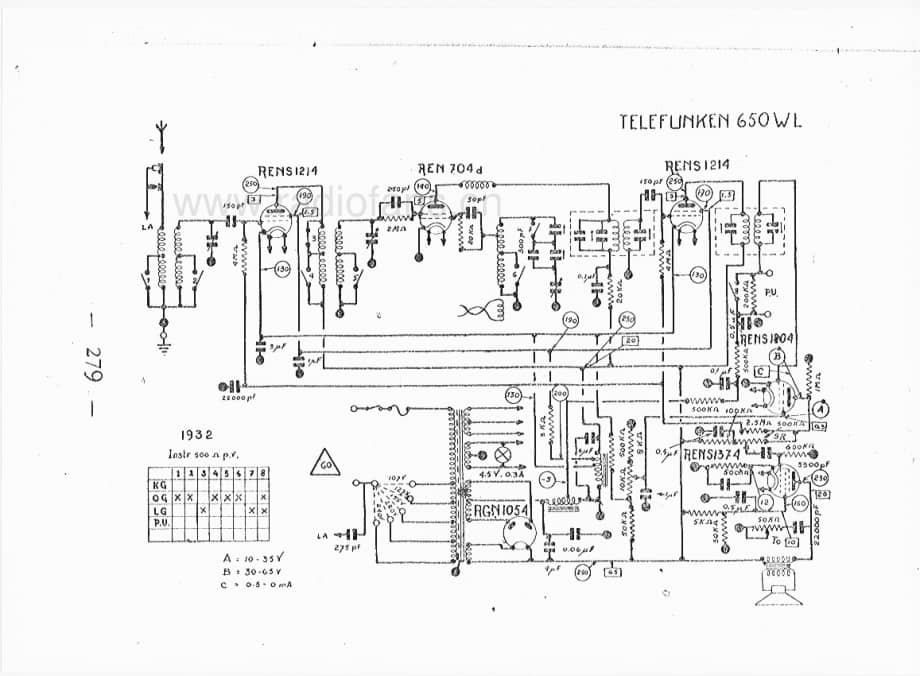 Telefunken650WLSchematic2电路原理图维修电路图、原理图.pdf_第1页