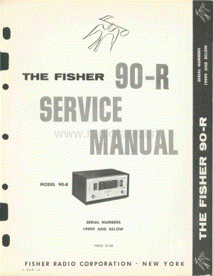 Fisher90RServiceManual 电路原理图.pdf