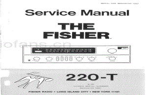 Fisher220TServiceManual 电路原理图.pdf