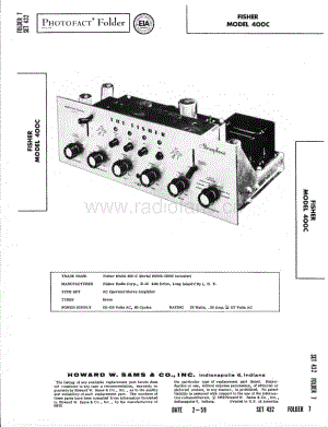 Fisher400CServiceManual 电路原理图.pdf