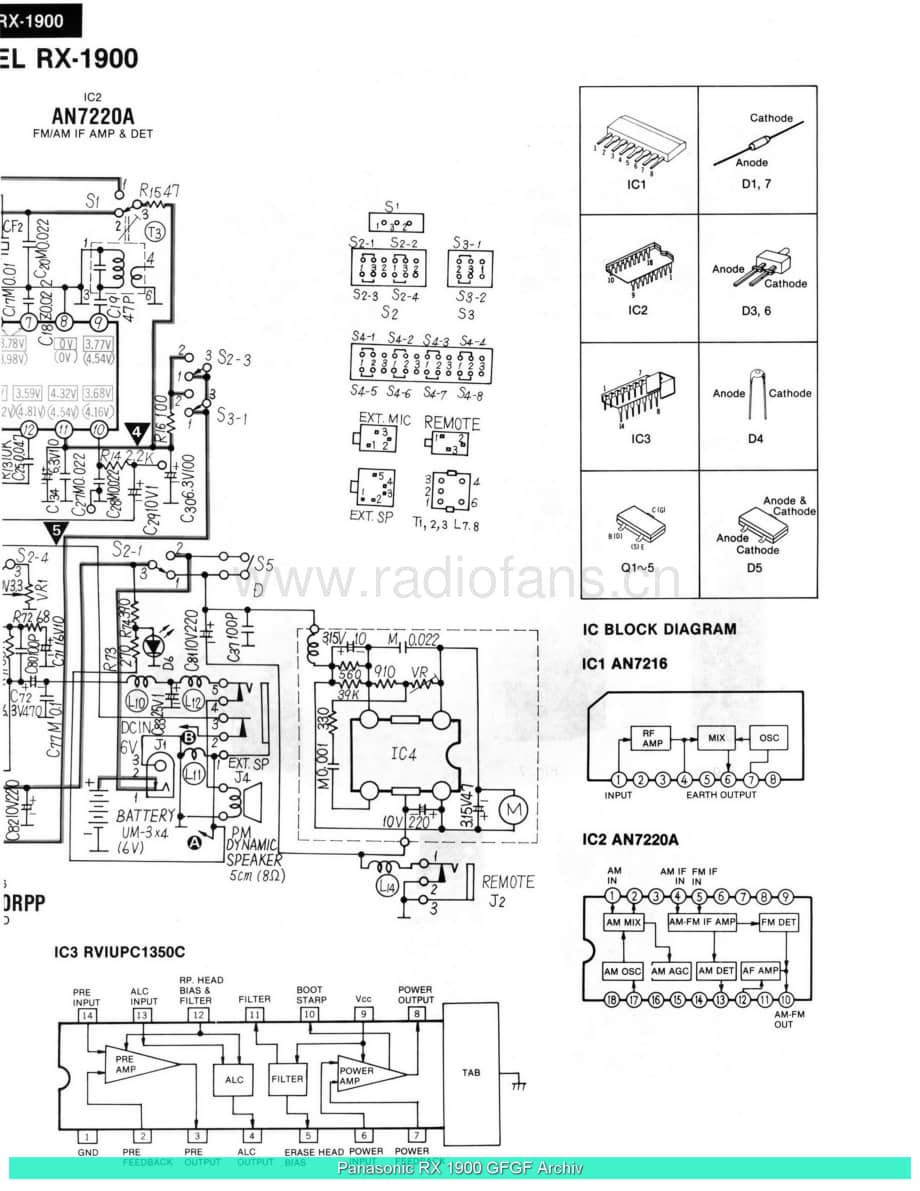 Panasonic_Rx-1900_sch 电路图 维修原理图.pdf_第3页