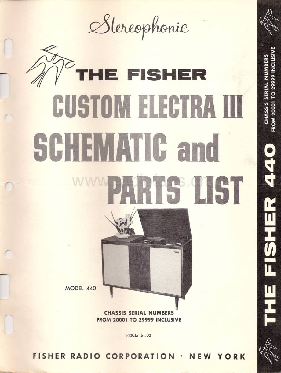 FisherCUSTOMELECTRA3440Schematic电路原理图 维修电路图 原理图.pdf_第1页