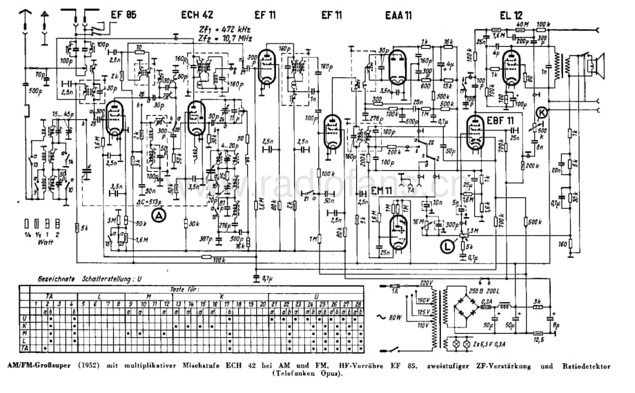 TelefunkenOpus52维修电路图、原理图.pdf_第1页
