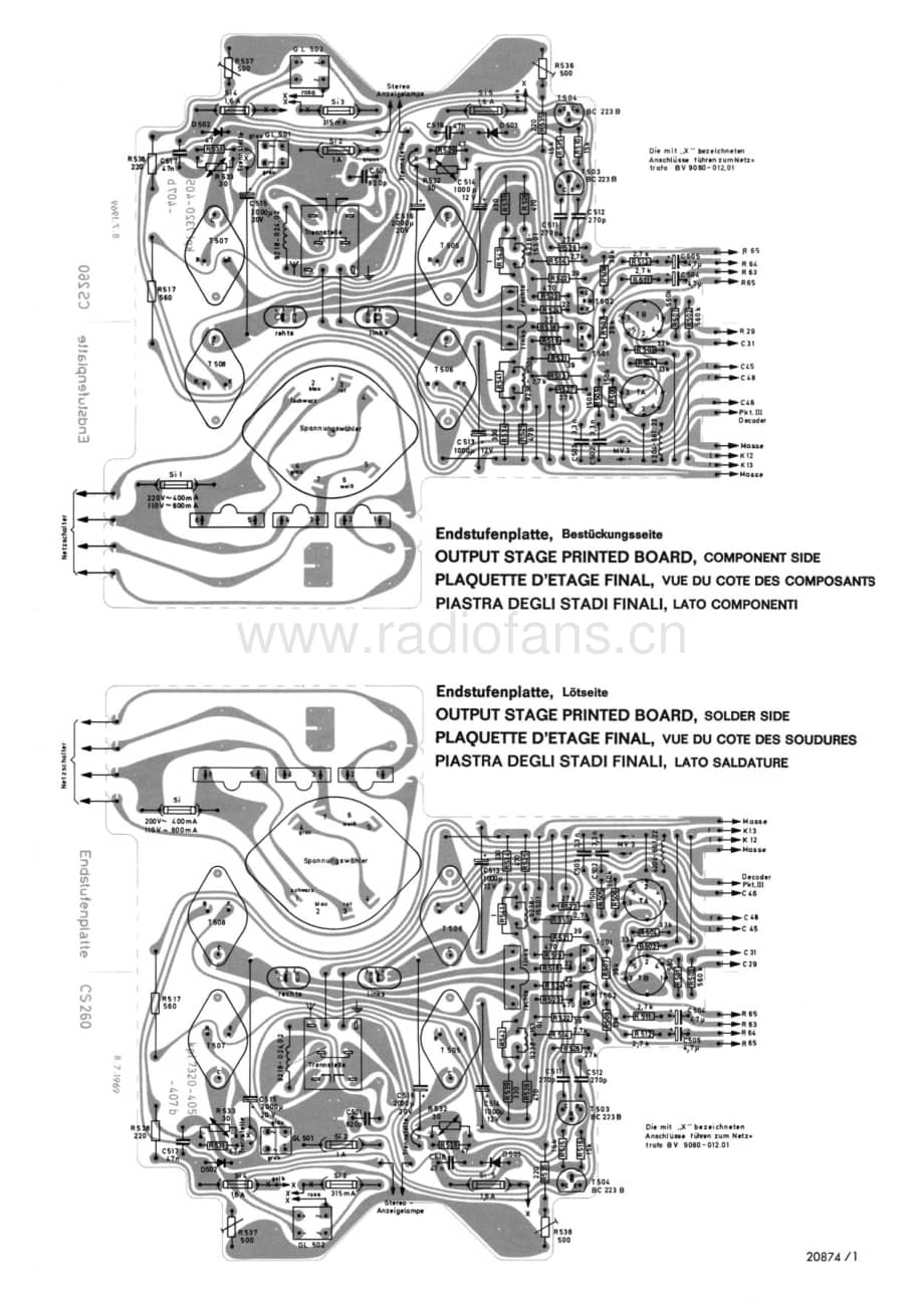 GrundigCS260 维修电路图、原理图.pdf_第3页