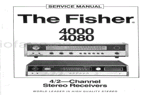 Fisher4080ServiceManual 电路原理图.pdf