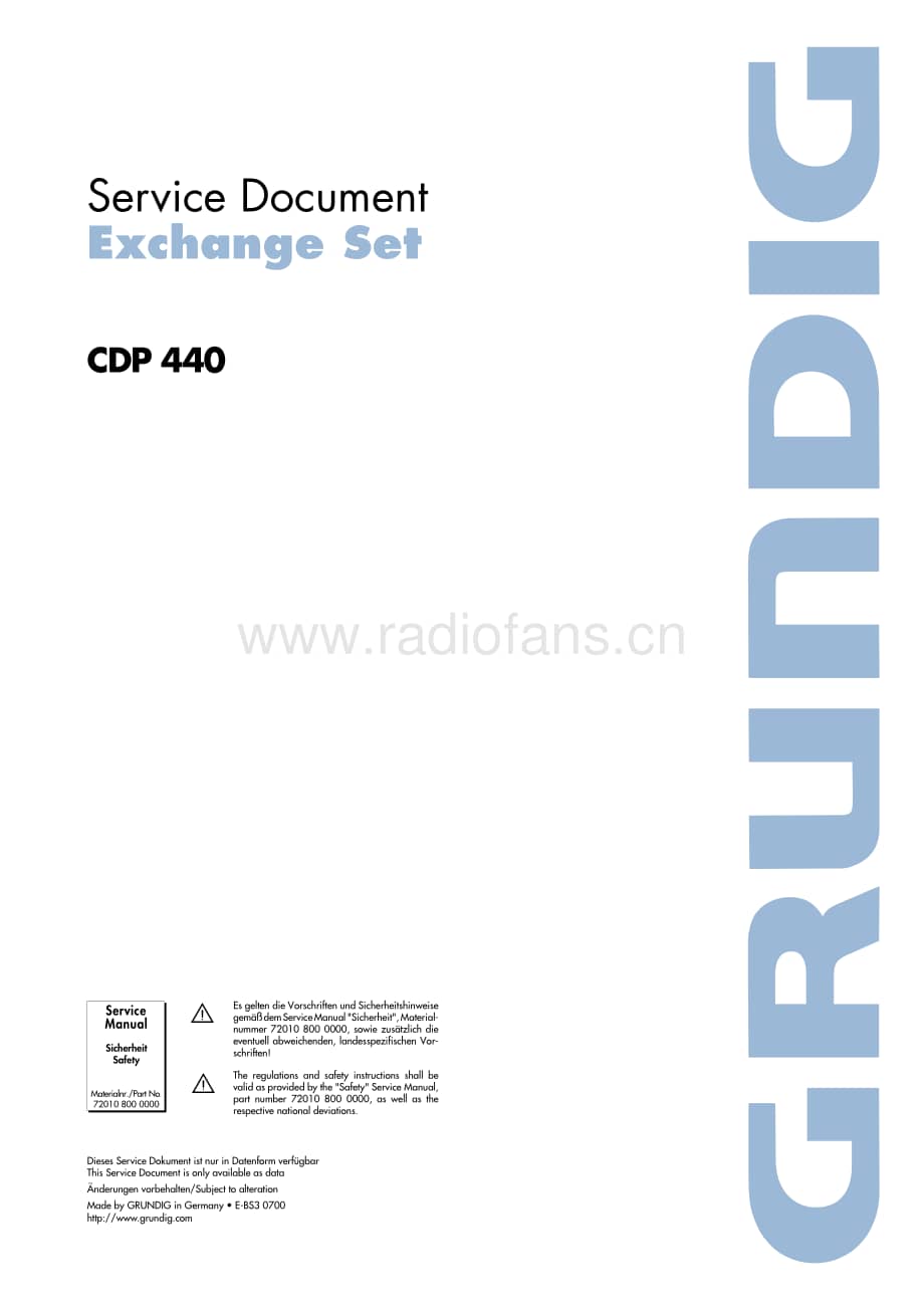 GrundigCDP440 维修电路图、原理图.pdf_第1页