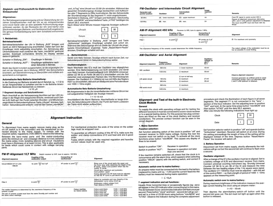 GrundigSonoclock350 维修电路图、原理图.pdf_第2页