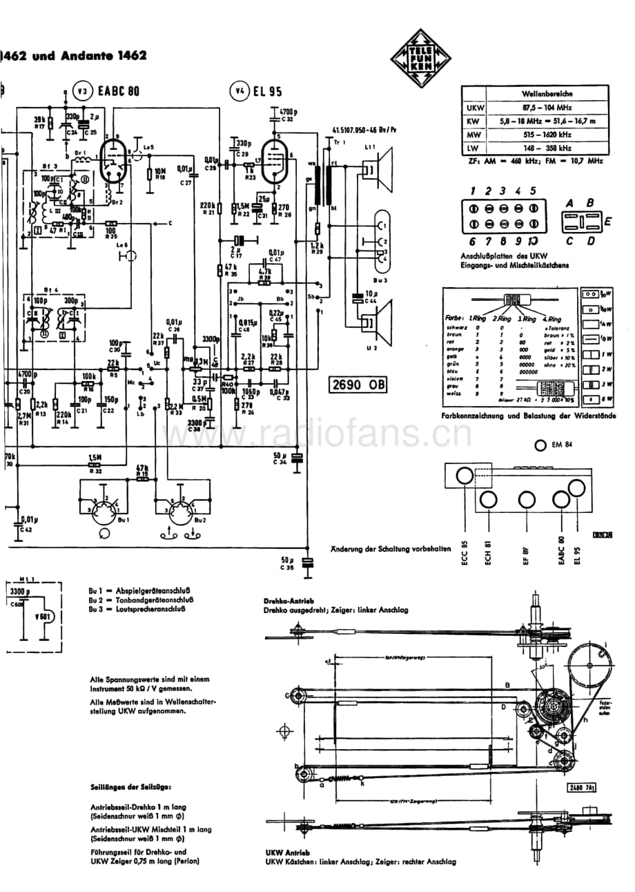 Telefunken_Largo1462 维修电路图 原理图.pdf_第1页