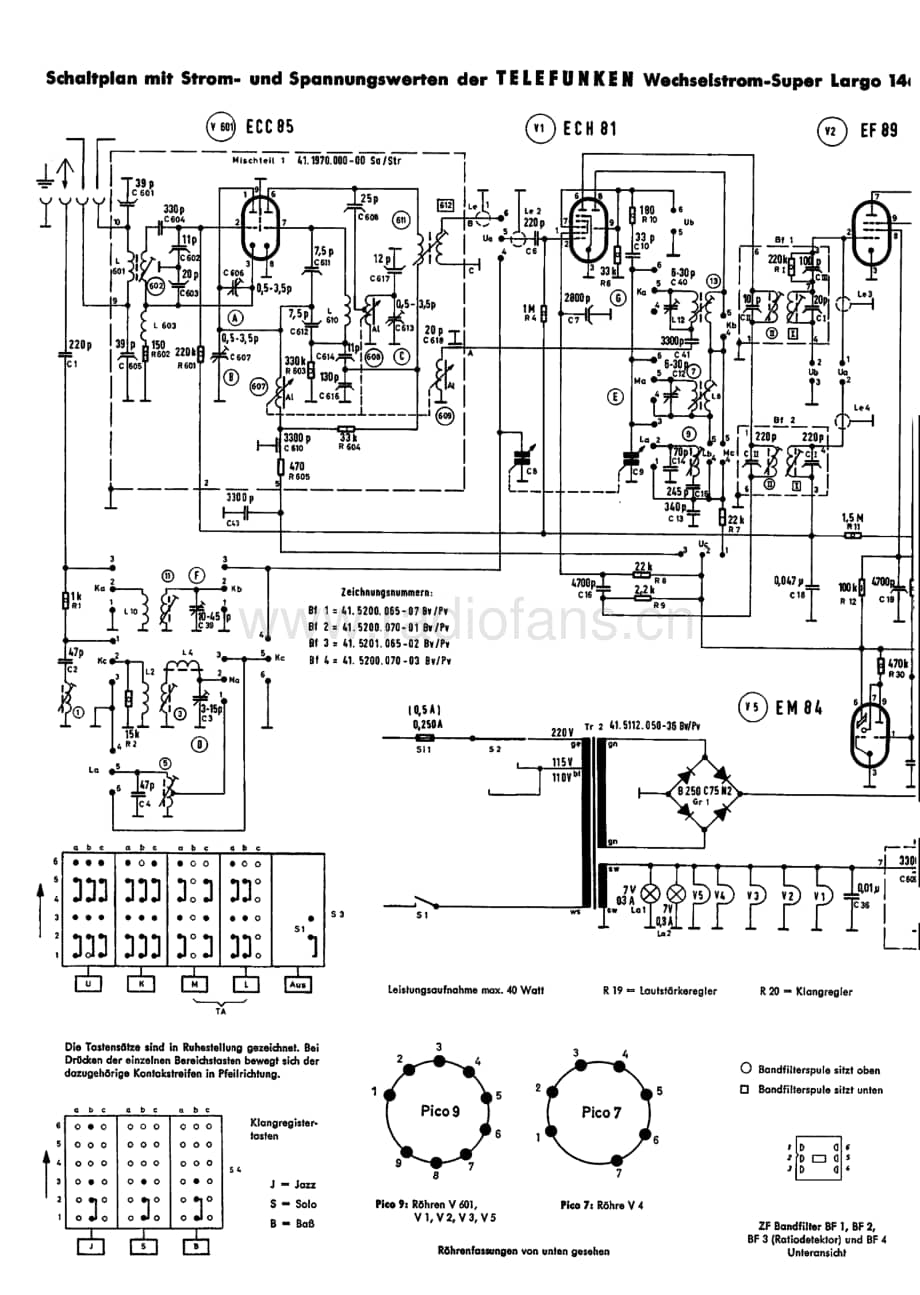 Telefunken_Largo1462 维修电路图 原理图.pdf_第2页