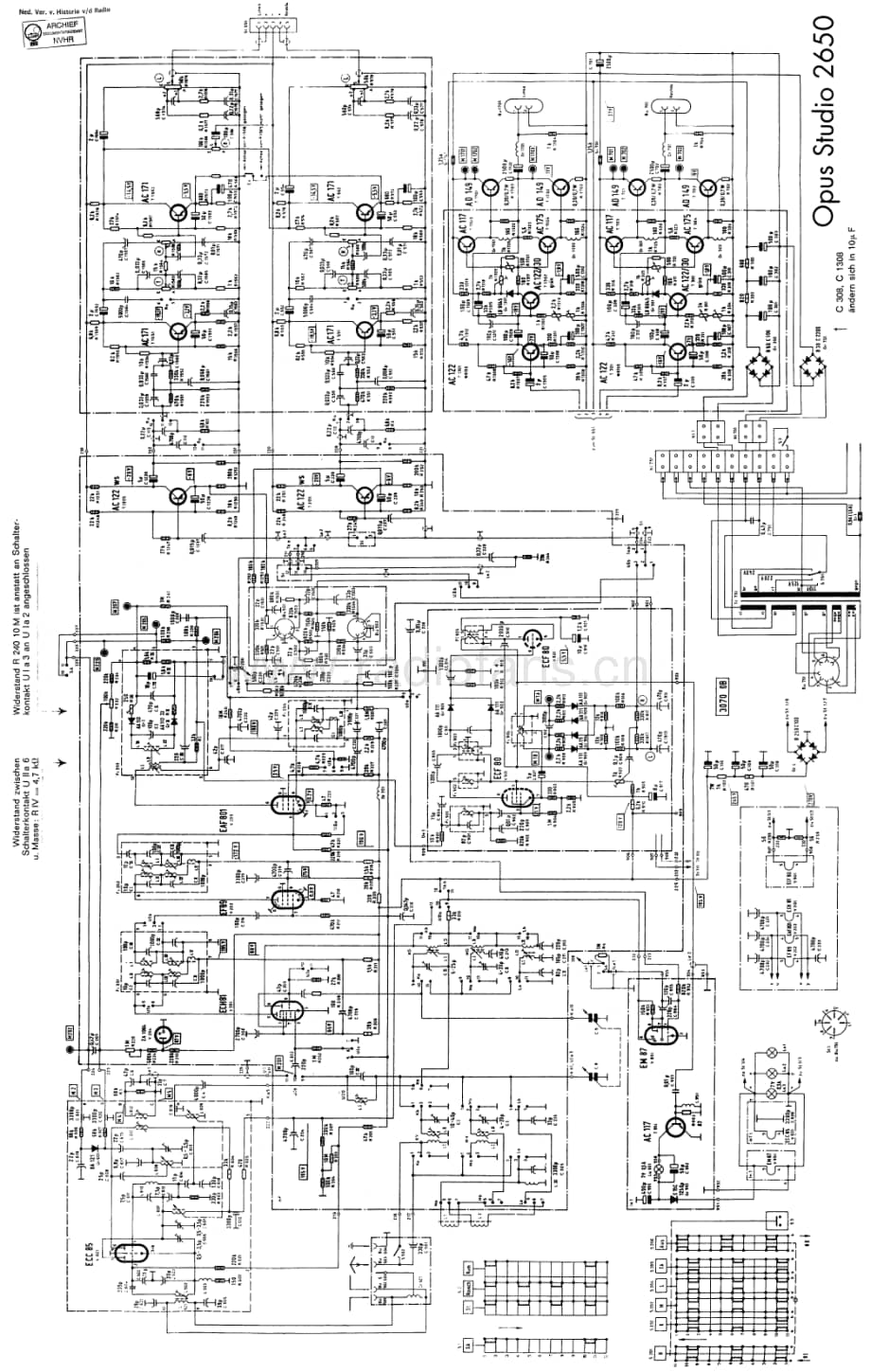 Telefunken_2650 维修电路图 原理图.pdf_第1页