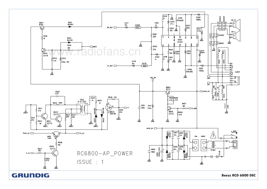 GrundigRCD6800 维修电路图、原理图.pdf_第2页