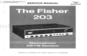 Fisher203ServiceManual 电路原理图.pdf