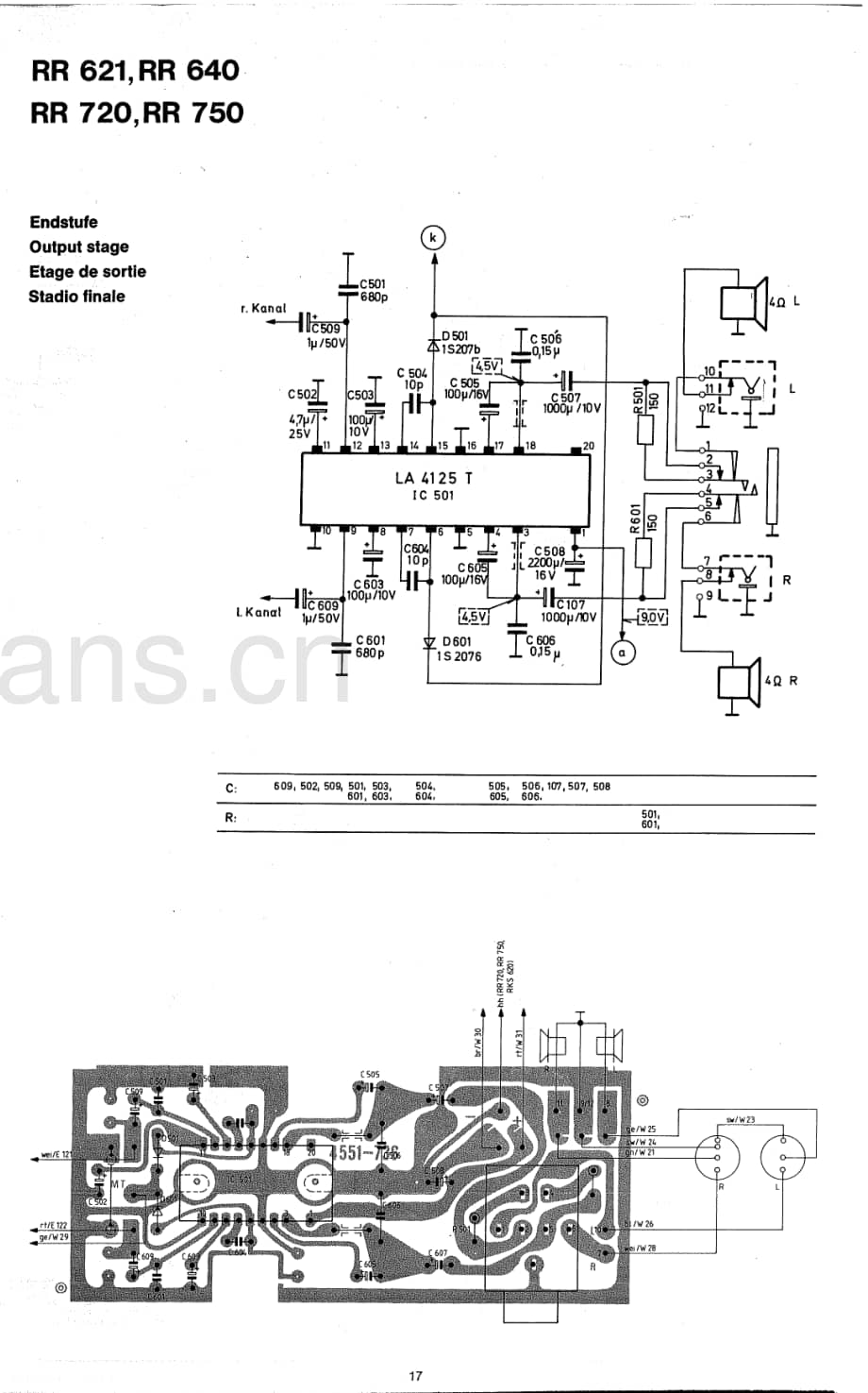 GrundigRR640 维修电路图、原理图.pdf_第2页