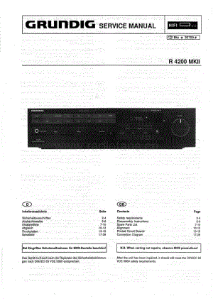 GrundigR4200Mk2 维修电路图、原理图.pdf
