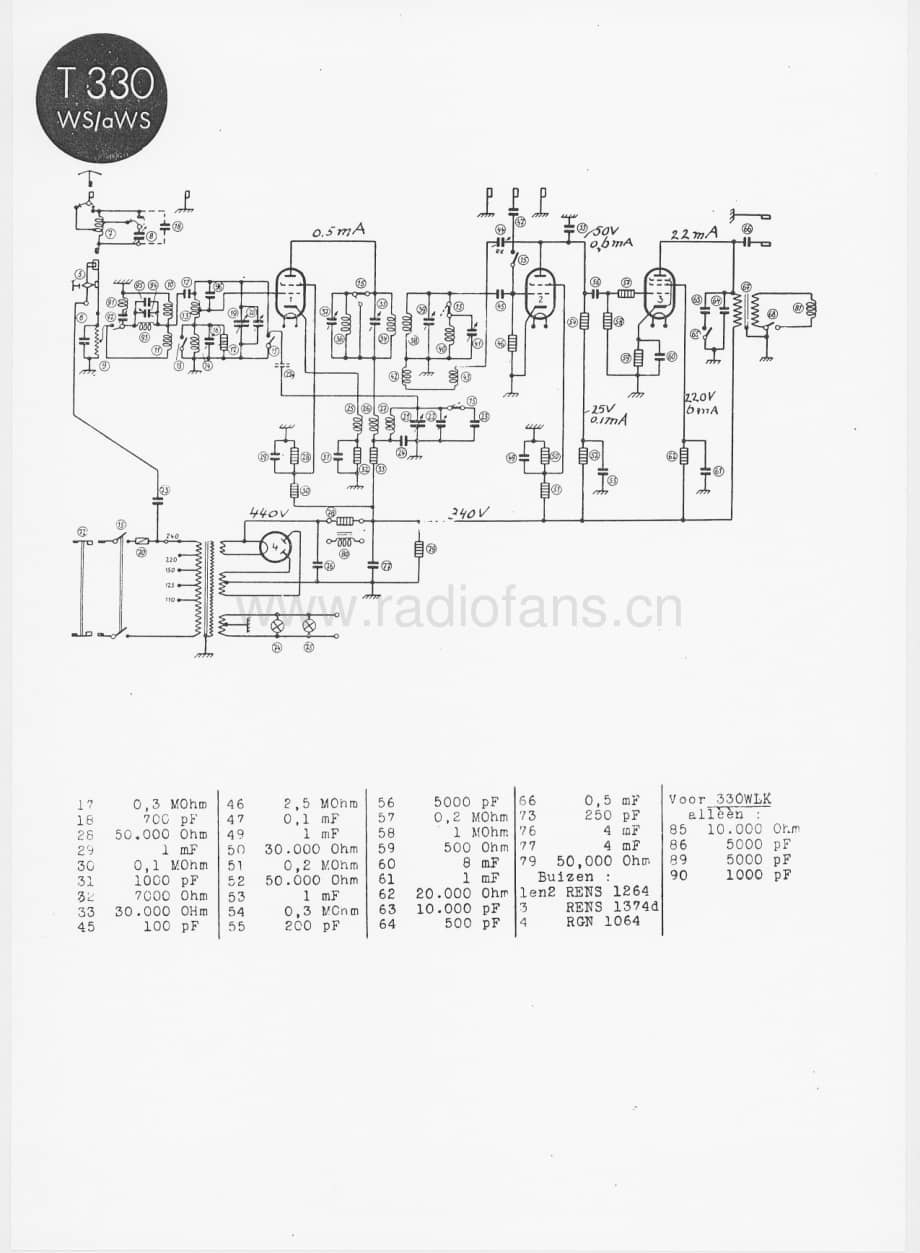 Telefunken330WS维修电路图、原理图.pdf_第1页