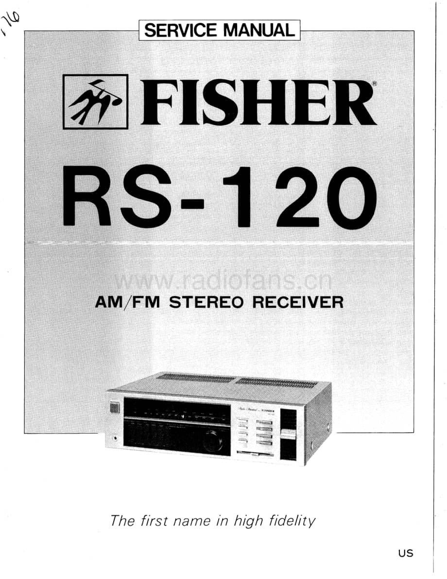 FisherRS120ServiceManual 电路原理图.pdf_第1页