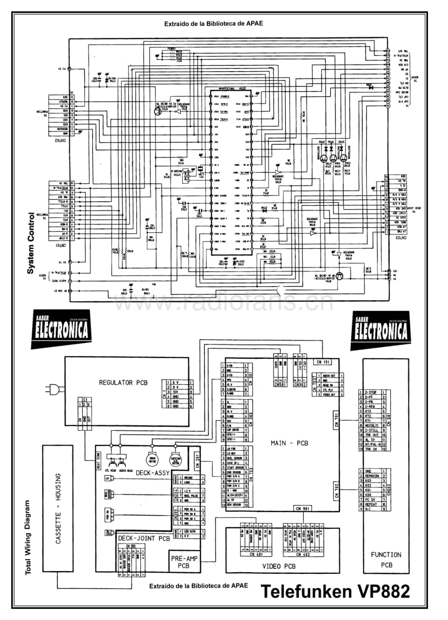 TelefunkenVP882维修电路图、原理图.pdf_第1页