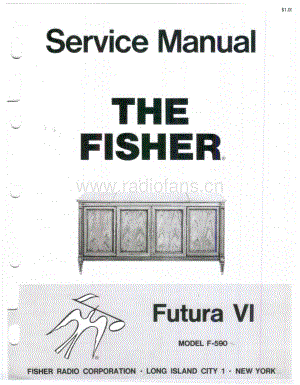 FisherF590FUTURAServiceManual 电路原理图.pdf