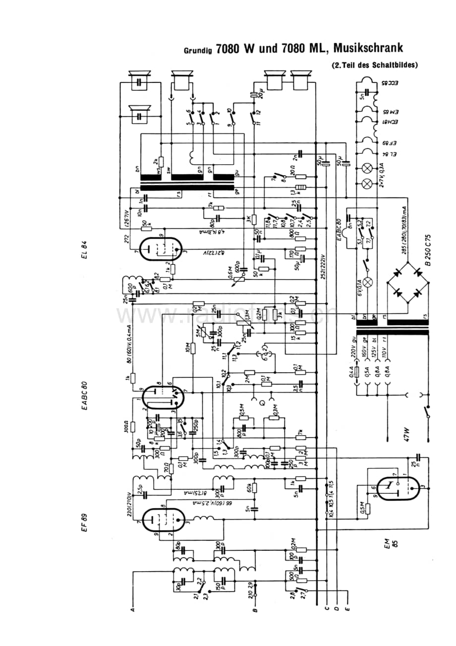 Grundig7080W 维修电路图、原理图.pdf_第1页