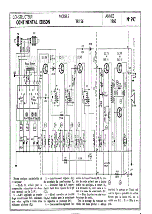 ContinentalEdisonTR156 维修电路图 原理图.pdf
