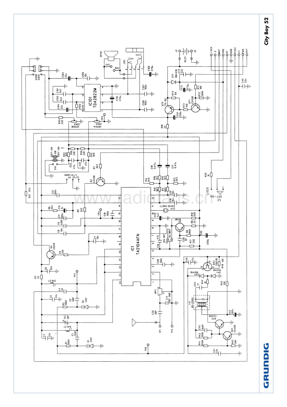 GrundigCityBoy52 维修电路图、原理图.pdf_第3页