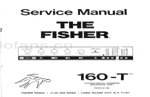 Fisher160TServiceManual 电路原理图.pdf