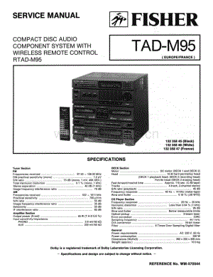 FisherTADM95Schematic电路原理图 维修电路图 原理图.pdf