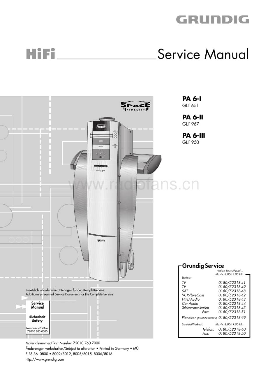 GrundigMV4PA6Mk2 维修电路图、原理图.pdf_第1页