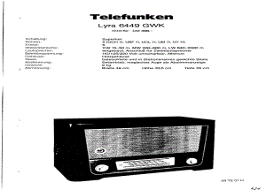 Telefunken6449GWK维修电路图、原理图.pdf