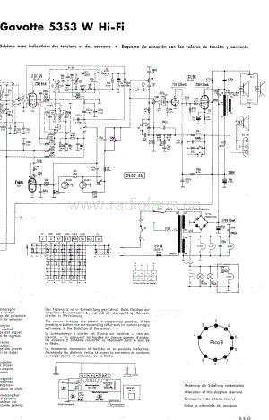 TelefunkenGavotte5353W维修电路图、原理图.pdf