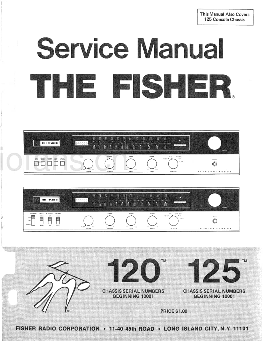 Fisher120ServiceManual 电路原理图.pdf_第1页