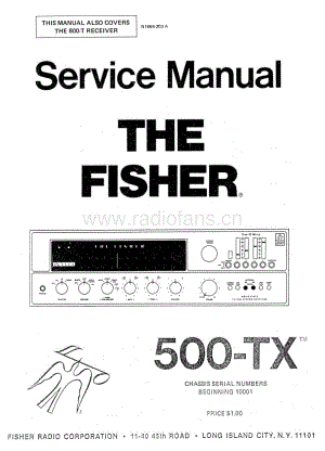 Fisher500TXServiceManual 电路原理图.pdf