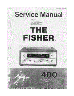 Fisher400ServiceManual3电路原理图 维修电路图 原理图.pdf