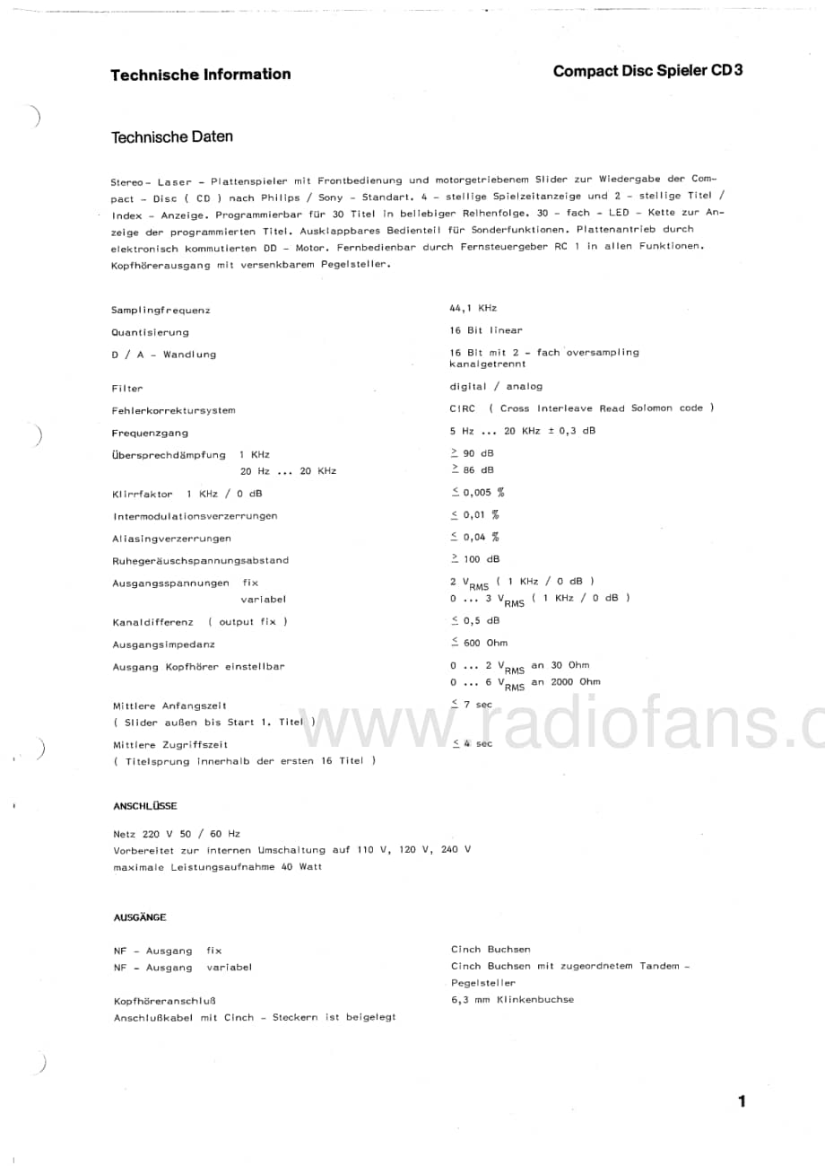 BraunCD3ServiceManual电路原理图.pdf_第3页
