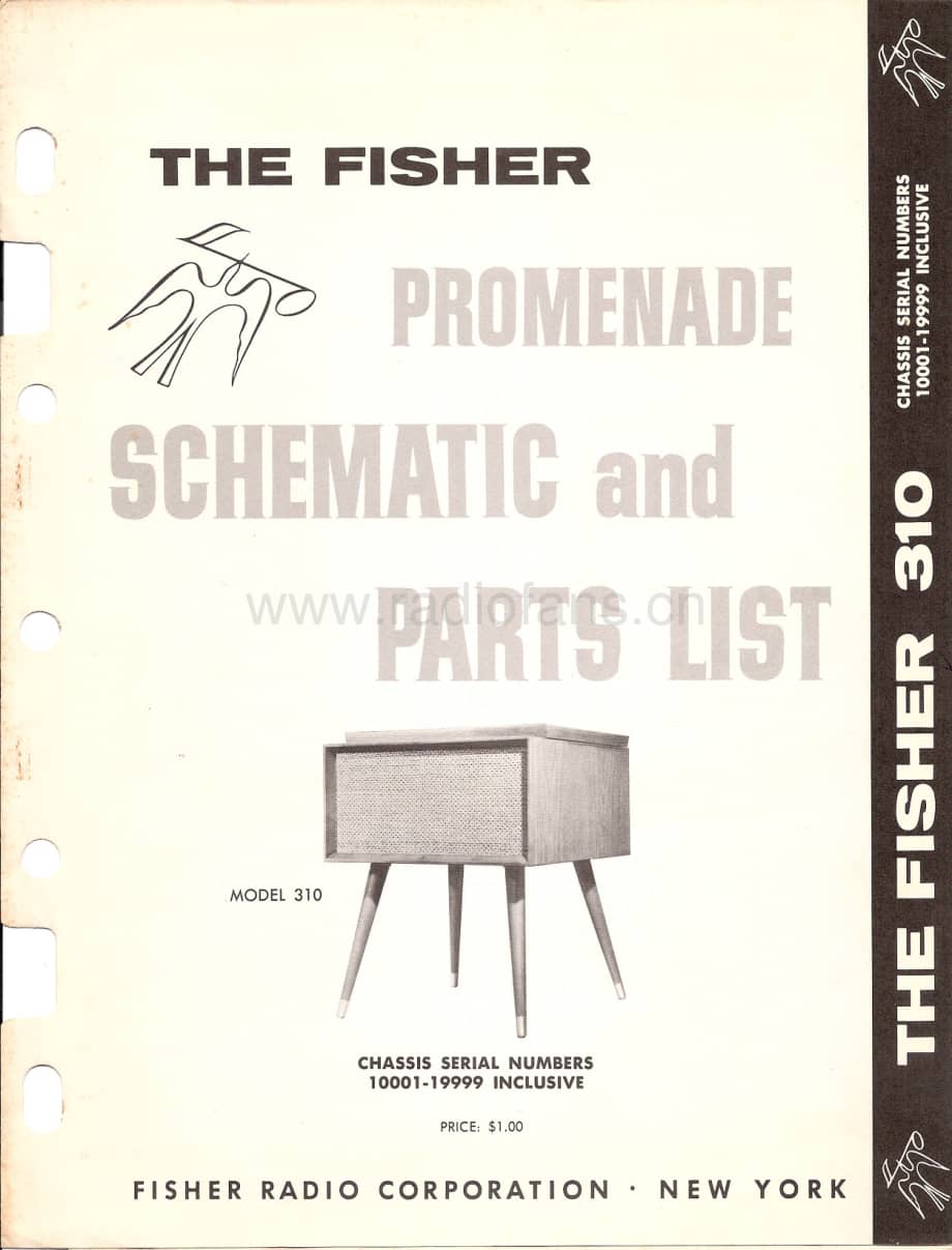 FisherPROMENADE310ServiceManual 电路原理图.pdf_第1页