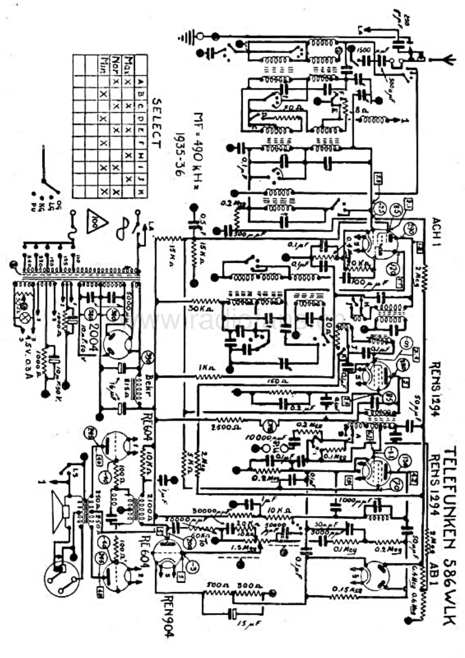 Telefunken586WLK维修电路图、原理图.pdf_第1页