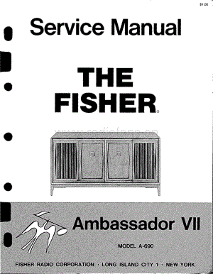 FisherAMBASSADOR7A690ServiceManual 电路原理图.pdf