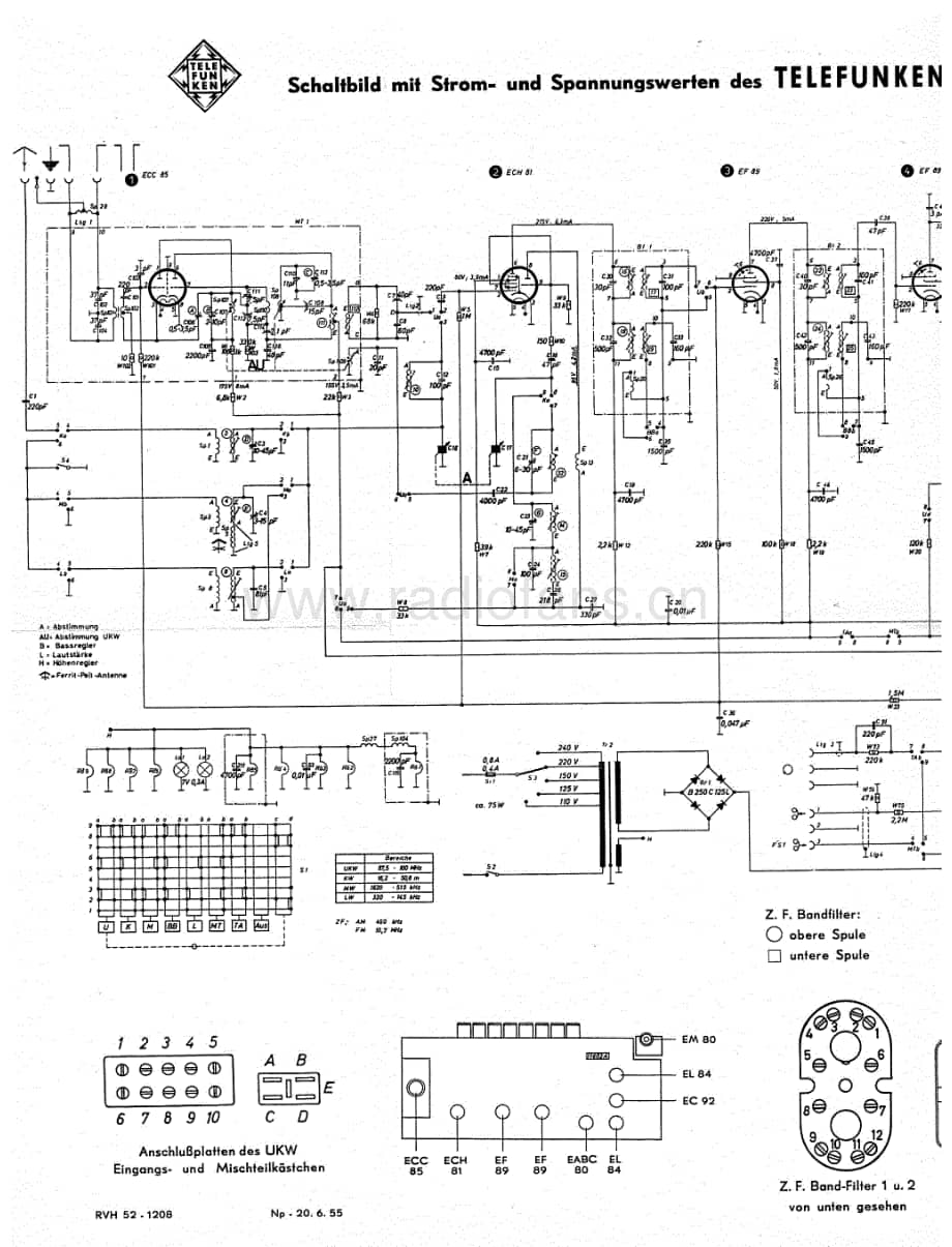 TelefunkenOpus6Schematic2电路原理图维修电路图、原理图.pdf_第1页